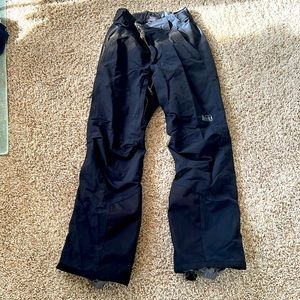 Insulated Black REI Powderbound Ski/Snowboarding Pants